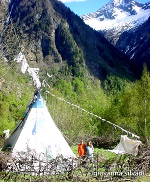 Tipi in Corgell