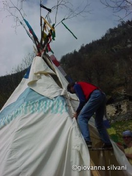 Tipi anziehen