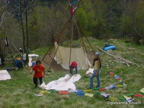 Tipi Aufbau 1