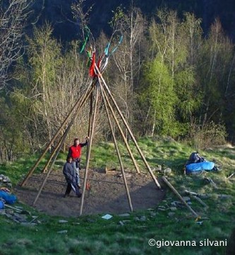 Tipi Aufbau 2
